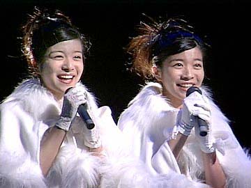 まなちゃん・かなちゃんのアップ